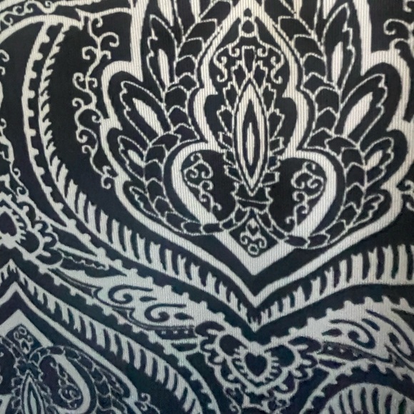 Chicos Easywear Dress Women 2 Large Black Shift Jersey Knit Casual Stretch - Picture 5 of 6